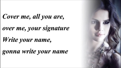 Selena Gomez - Write Your name Текст