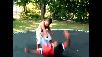 mini chokeslam 
