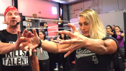 Diamond Dallas Page spreads the power of positivity at the WWE PC