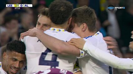 Leeds United with a Spectacular Goal vs. Burnley