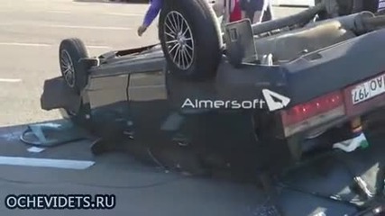 Идиот с Audi R8 - катастрофа