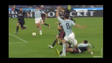Лацио 1:1 Милан / гол на Серджо Флокари / 