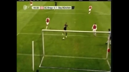 2007 Sporting Braga (portugal) 1-bayern Munich (germany) 1