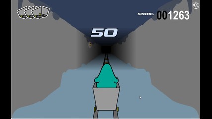 Club Penguin - Cart Surfer
