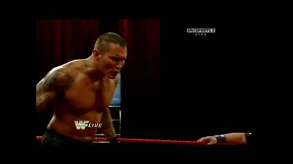 Wwe Raw Old School 15.11.10 Pipers Pit with John Cena & Wade Barrett & Randy Orton 