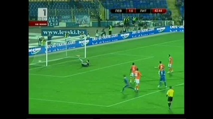 Левски - Литекс 3-2 в супершоу, феноменален гол на Гаджев носи синята победа