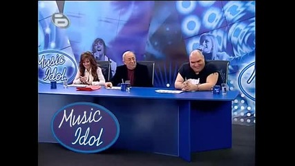 Music Idol 2 - 26.02.08г. - Футболистката Стелиана Стефанова скъсана на изпита High Quality 