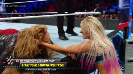 Nia Jax levels Alexa Bliss with a crushing clothesline: WWE Backlash 2018 (WWE Network Exclusive)