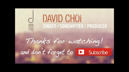 A Great Big World - Say Something - Cover By David Choi [2014]