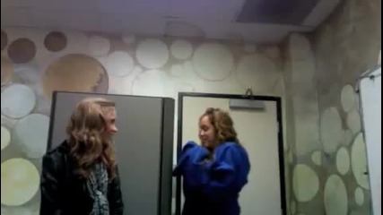 Emily Osment and Miley Cyrus - Shock! 