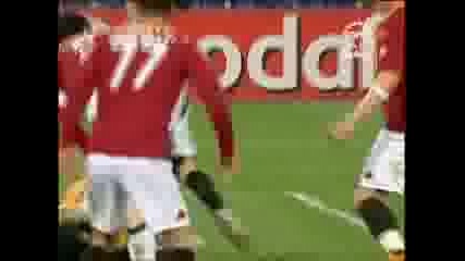 01.04 As Roma 0 - 1 Manchester United Гола на Руни