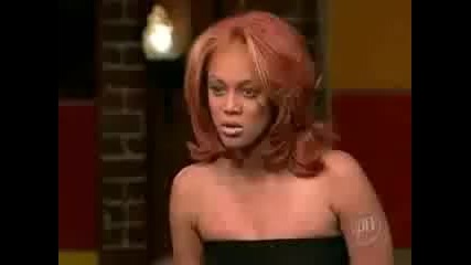 tyra banks got really really mad 