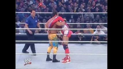 Wrestlemania23 Chris Benoit vs Mvp for United States Championship 