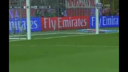 Милан 1:0 Киево - Страхотен гол на Пато 