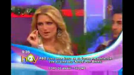 Rbd Tuvo Gran Exito Con Su Gira Del Adios Por Brasil En Hoy