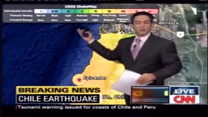 Разрушения и жертви след 8.8 по Рихтер в Чили 