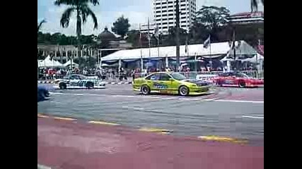 Team Toyo Drift Malaysia Drift Demo @ Dataran Merdeka