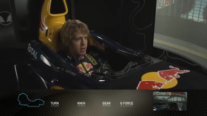 F1 Track Simulator - Sebastian Vettel at Melbourne