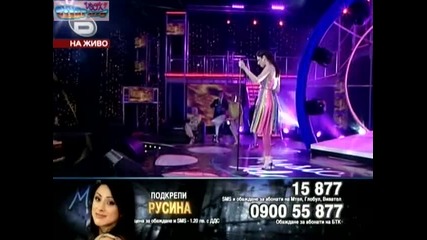 Music Idol 3 Best of the best концерт - Русина Катърджиева