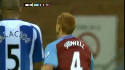Wigan - Aston Villa 0:4 (26.10.2008) 