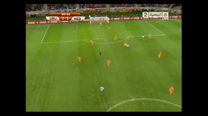 world cup Уругвай 1:1 Холандия (forlan) 