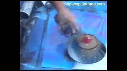 Birthday Spacepainting Performance (part 8 of 10)