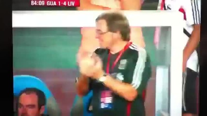 Guangdong Sunray Cave Fc vs Liverpool - Andy Carroll Goal -