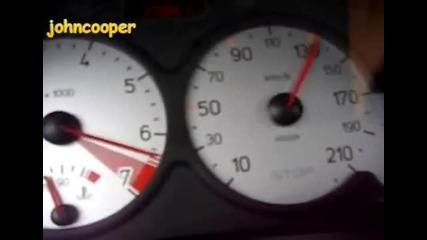 Ускорение! Peugeot 206
