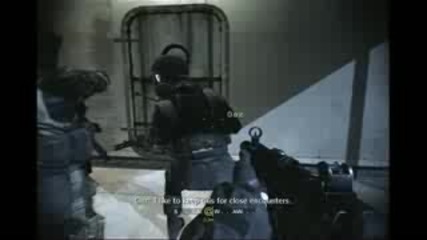Call of Duty 4 Modern Warfare Mission 1 xbox 360 slim
