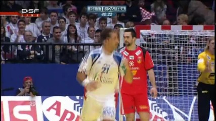 Michael Guigou - Best Goals at Handball Euro 2010 for France