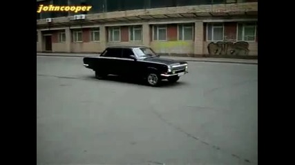 Газ 24 Волга V8 Burnout