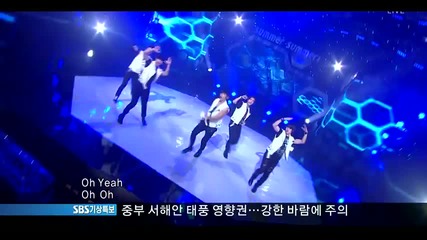 Mblaq - Oh Yeah + Special stage ~ Inkigayo (26.06.11)