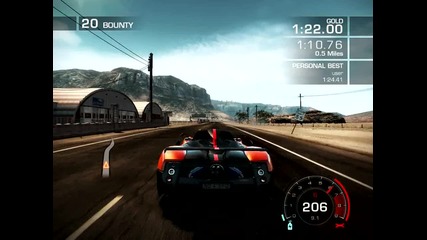 Nfs Hot Pursuit - Pagani Zonda яко помпане 