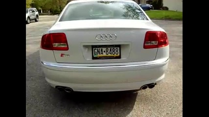 Звукът на Audi S8 V10