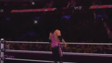 Bret The Hitman Hart Entrance [ Wwe Smackdown vs Raw 2011 ]