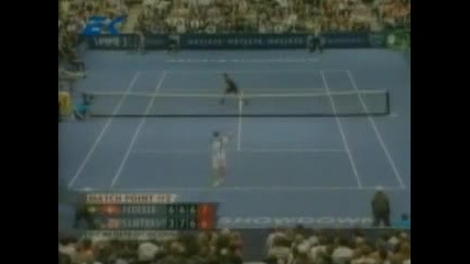Федерер Победи Сампрас Във Благотворителен мач