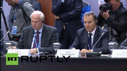 Russia: Putin talks with business moguls over lunch at SPIEF