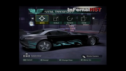 Tuning on Mercedes - Benz Mclaren Slr (nfs carbon) 