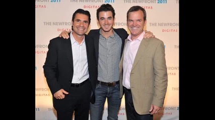 Kevin Jonas at the Newfront Conference
