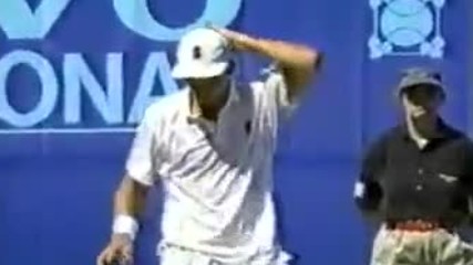 Andre Agassi - Richard Krajicek 1995 New Haven Final