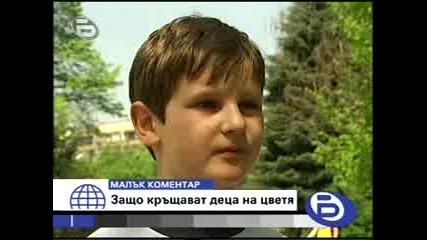 Защо Кръщаваме Деца На Цветя-МАЛЪК КОМЕНТАР