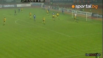 Изумително! Босна и Херцоговина на Световно! Литва - Босна и Херцоговина 0:1