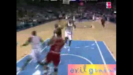 Kenyon Martin Flies Through The Lane And Finishes With Authority
