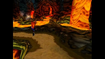 Crash Bandicoot 3 - Level 11 Dino Might! - Box Gem + Second Gem 