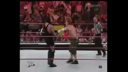 Wwe Raw 10.09.06 Undertaker vs John Cena