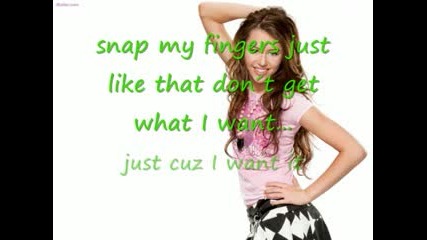Miley Cyrus - Supergirl {lyrics}