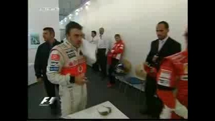 F1 - Massa Vs Alonso Nurburgring 2007