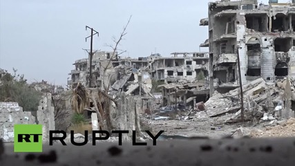 Syria: Army fights militants in Jobar on outskirts of Damascus