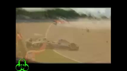 Race car Crashes
