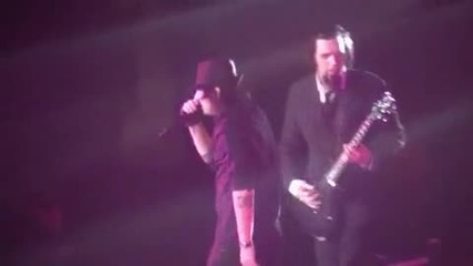 2010 01 24 Three Days Grace - Never Too Late (live in Rockford Il) 